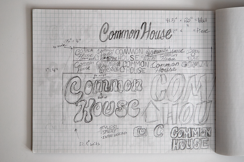 Common House progress sketches